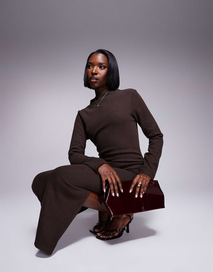 Cosy Ruched Midi Dress