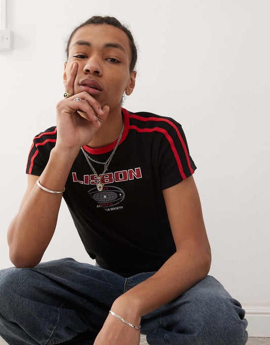Shrunken Football T-Shirt