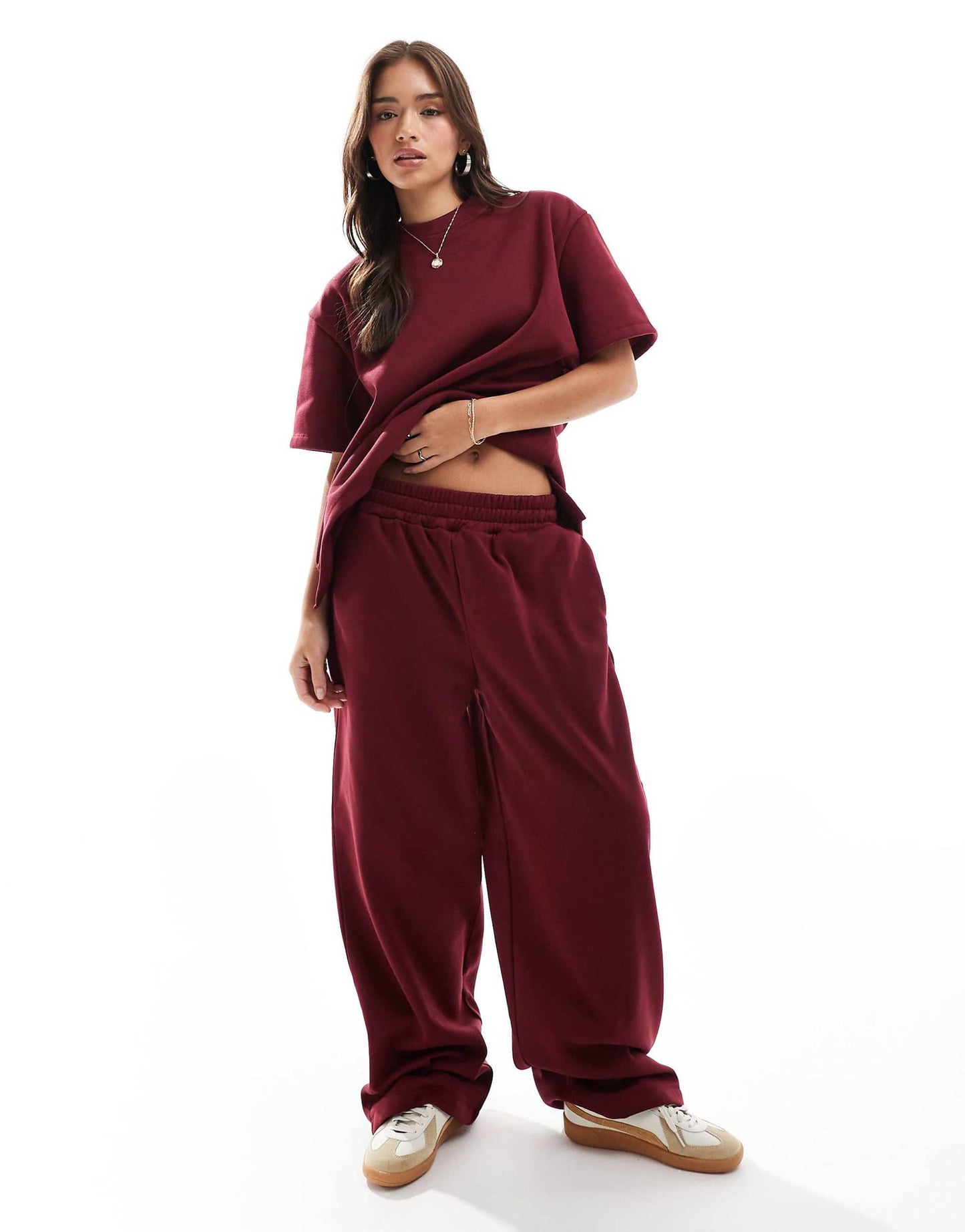 Oversized Sweat T-Shirt Co-Ord