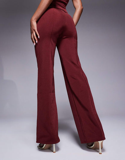 Co-Ord Bandage Straight Leg Trouser