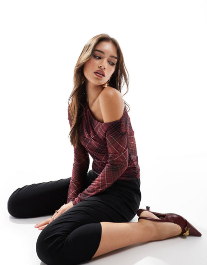 Asymmetric Long Sleeve Top