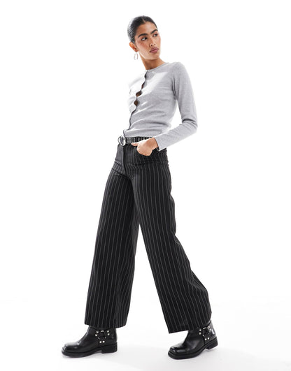 Ribbed Jersey Cardigan
