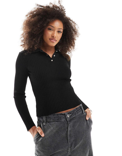 Ribbed Polo