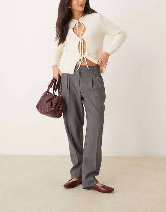 High Rise Tapered Trouser