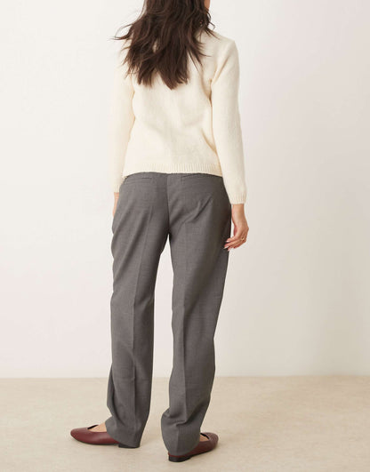 High Rise Tapered Trouser
