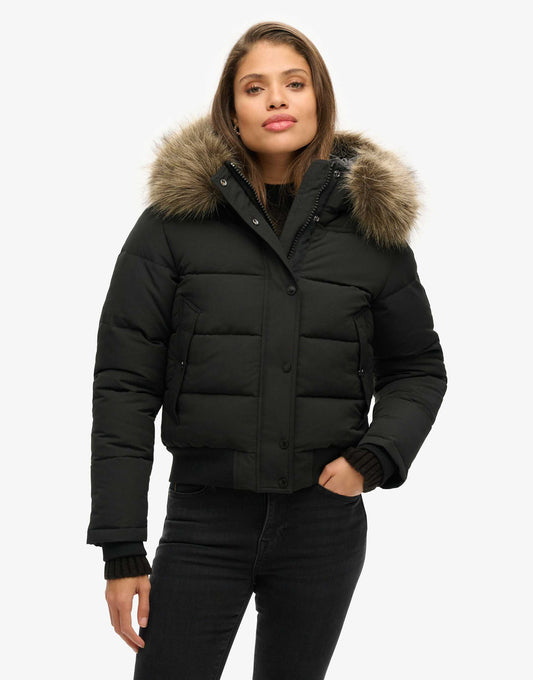 Everest Hooded Bomber Jacket