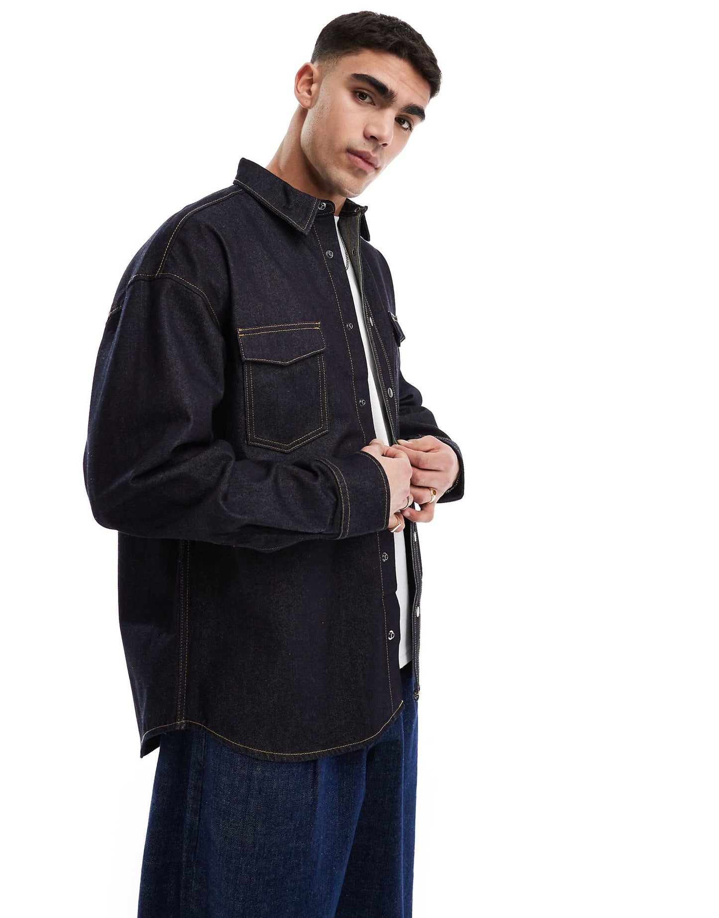 Denim Overshirt Shacket