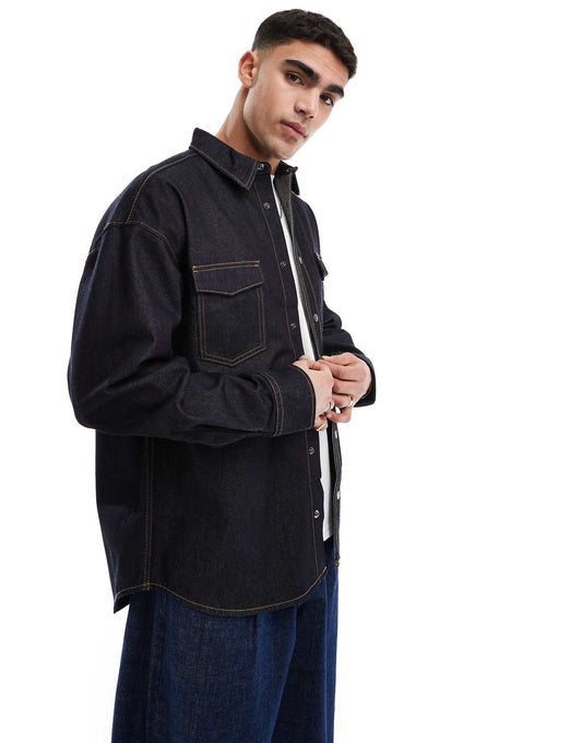 Denim Overshirt Shacket