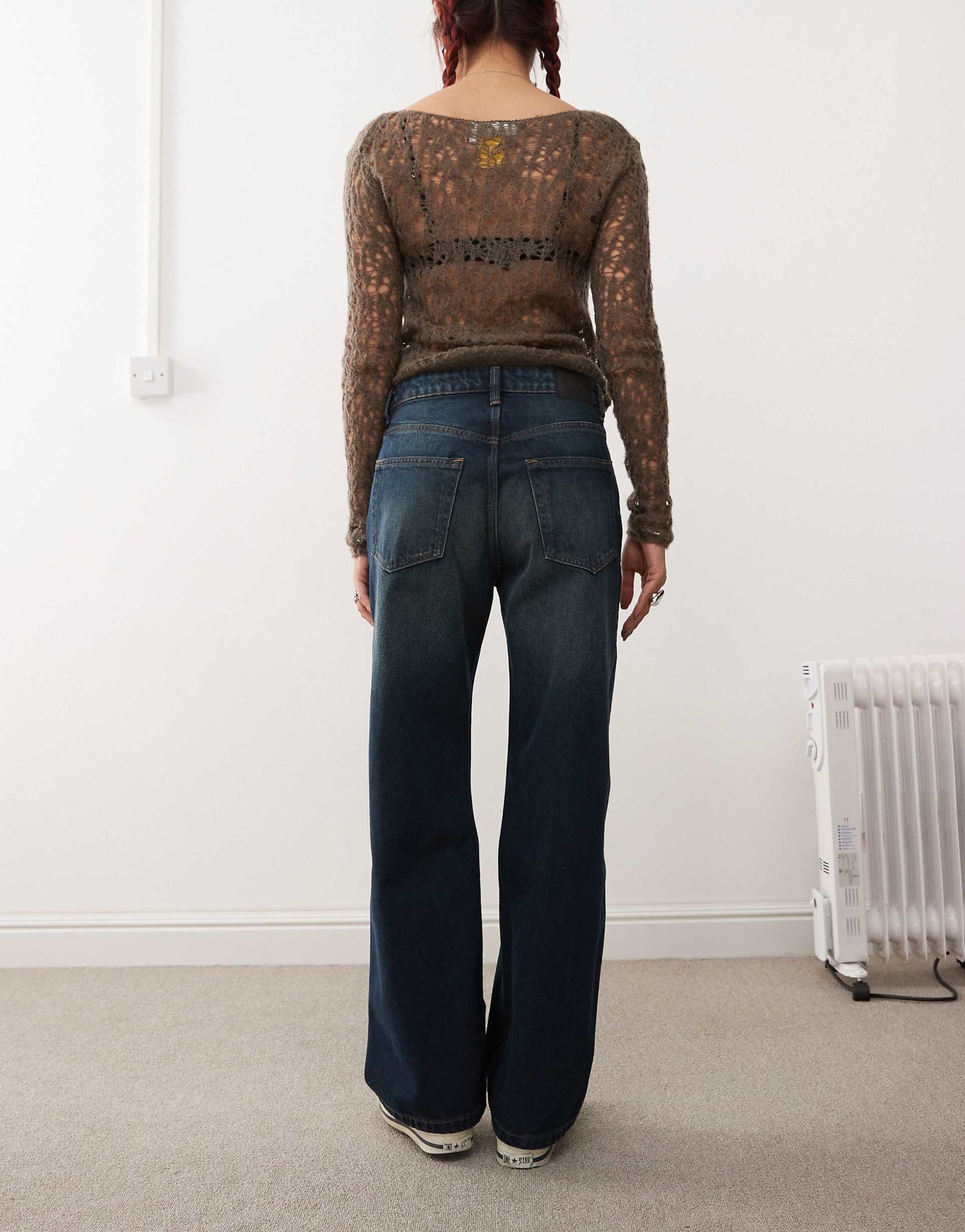 Missy Low Rise Loose Baggy Clean Fit Jeans