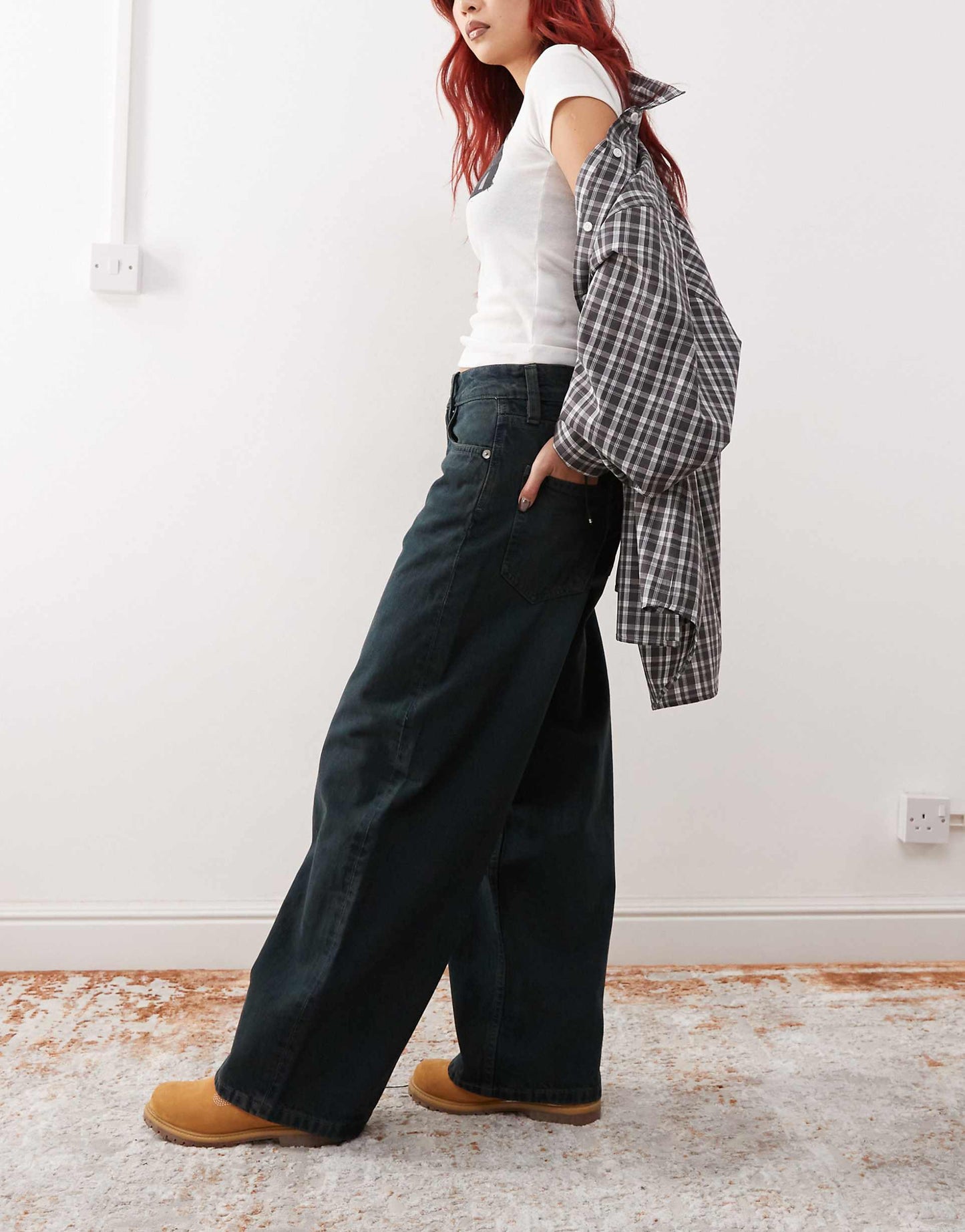 Peggy Loose Baggy Fit Low Rise Jeans