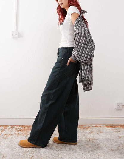 Peggy Loose Baggy Fit Low Rise Jeans