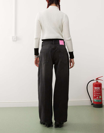 Peggy Loose Baggy Fit Low Rise Jeans