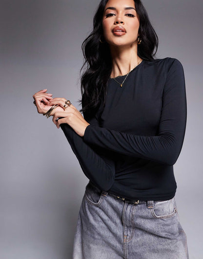 Slinky Long Sleeve Top