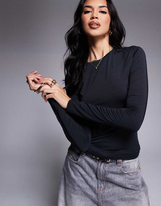 Slinky Long Sleeve Top