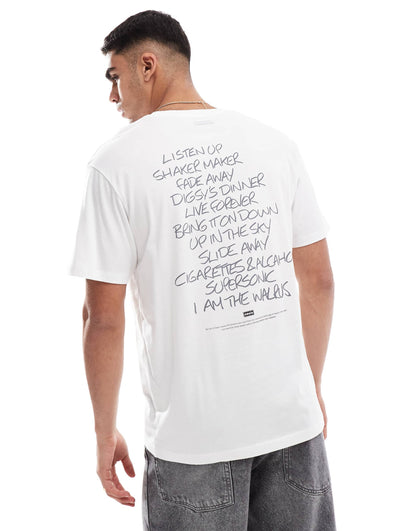 Oasis T-Shirt With Back Print