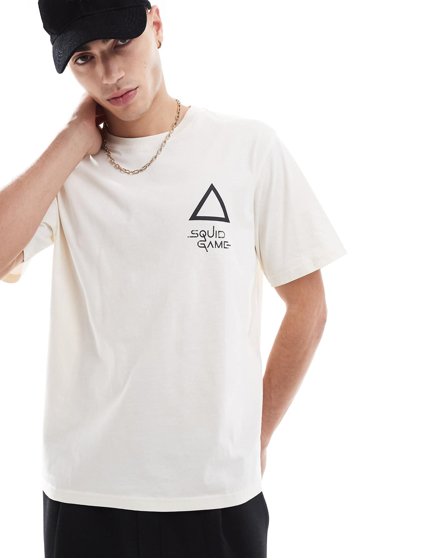 Squid Games Oversized T-Shirt With Back Print