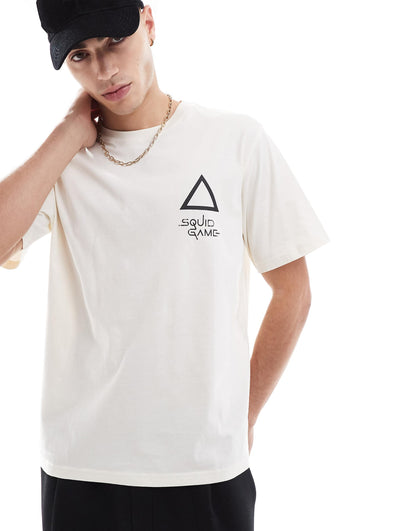 Squid Games Oversized T-Shirt With Back Print
