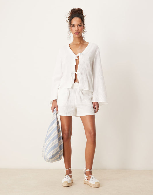 Cheesecloth Shorts Co-Ord