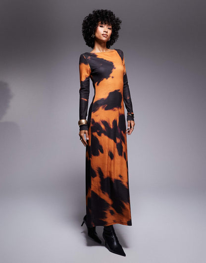 Long Sleeve Midi Dress