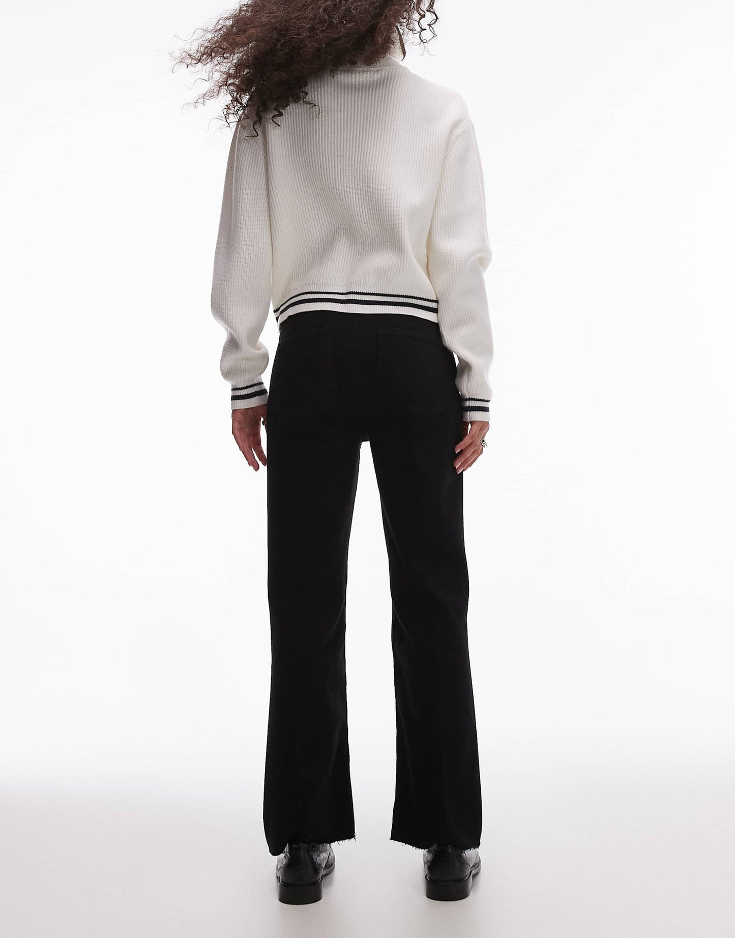 Flare Front Pocket Jeans