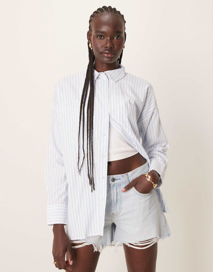 Oversized Boyfriend Fit Shirt