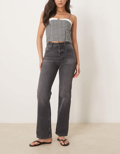 Holly Bootcut Distressed Knee Jeans