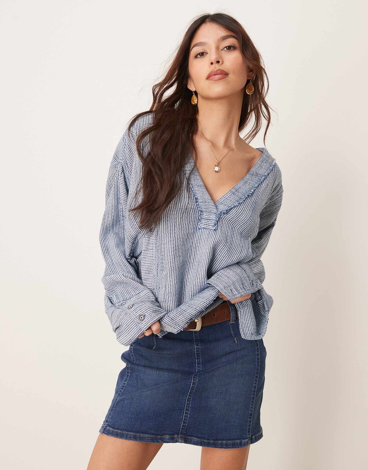 Daylight Denim Mini Skirt