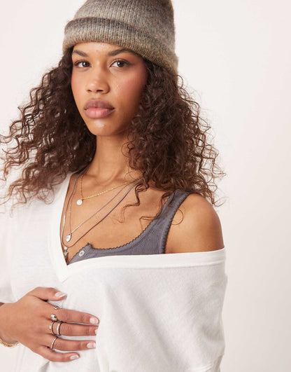Nina Slouchy Oversized T-Shirt