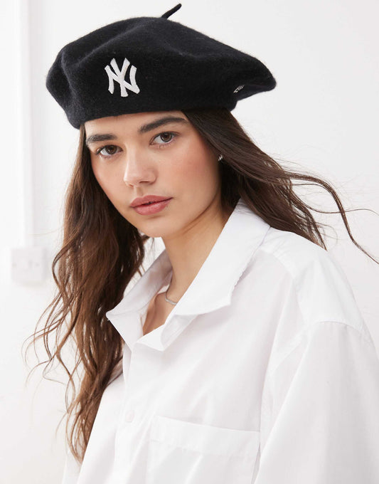 Ny Yankees Knitted Beret