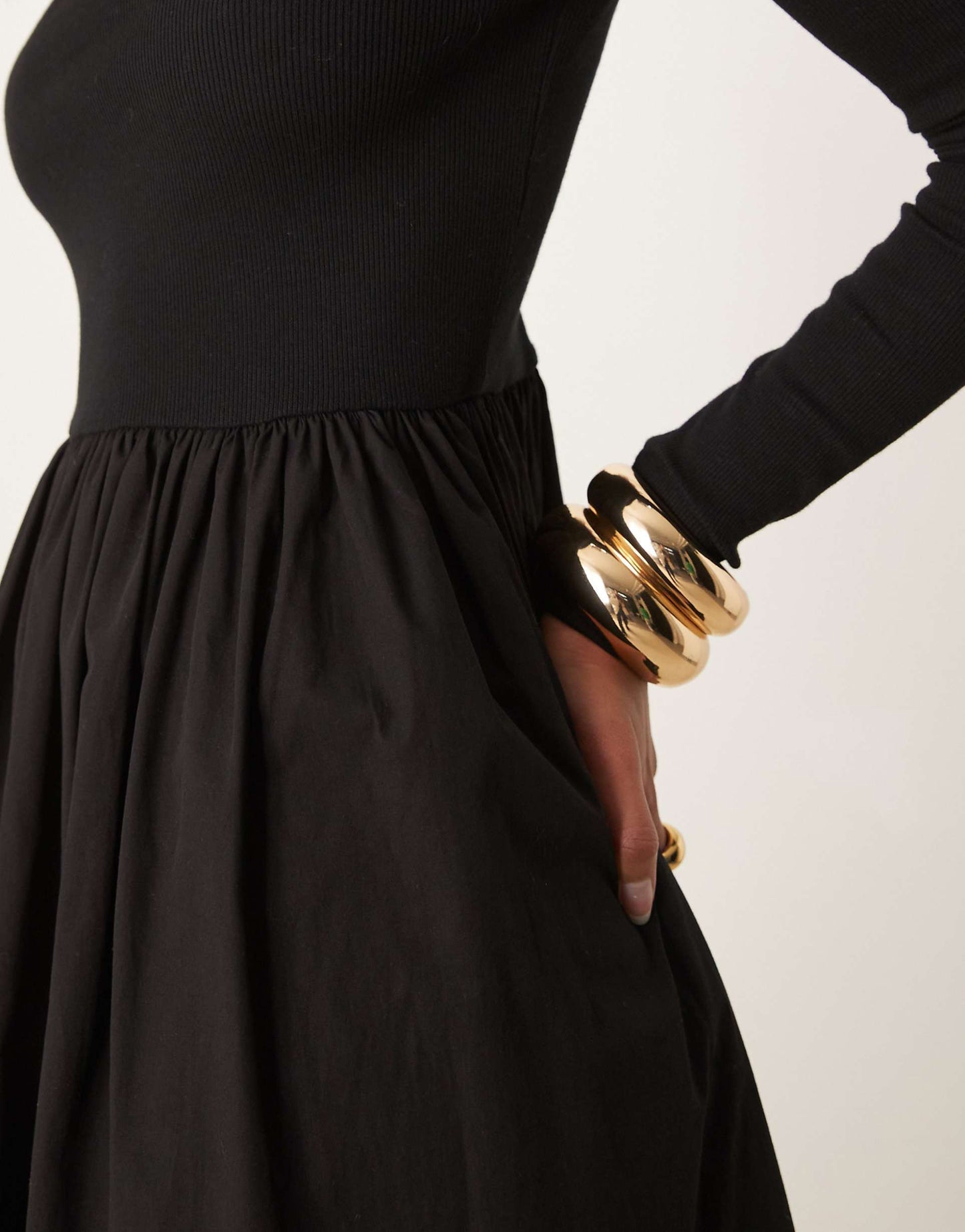 Penni Boat Neck Midi Dress