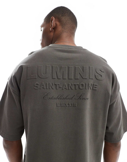 Luminis Embossed Oversized T-Shirt