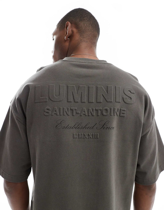 Luminis Embossed Oversized T-Shirt
