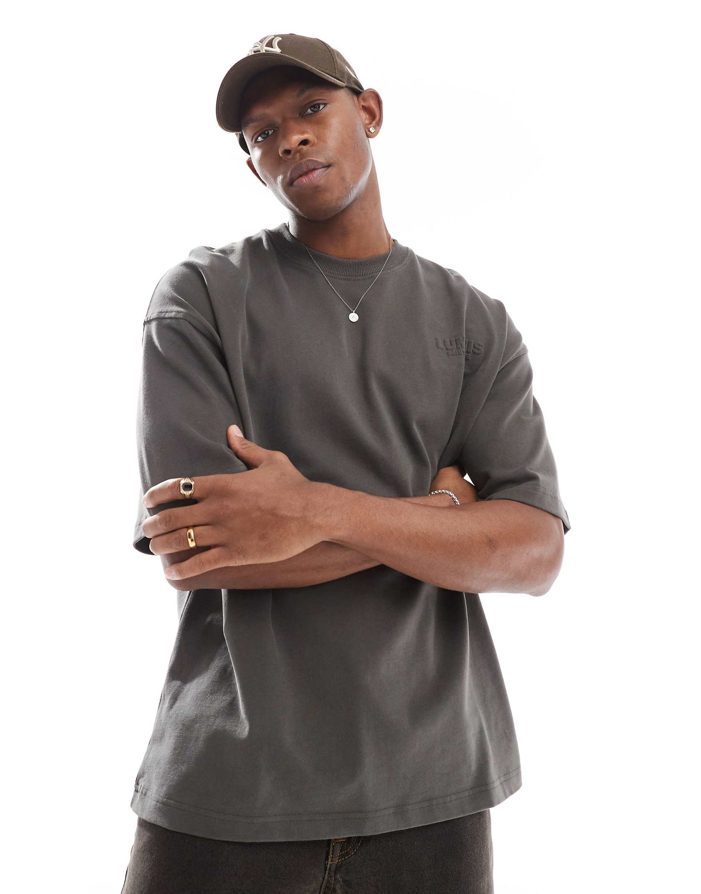 Luminis Embossed Oversized T-Shirt