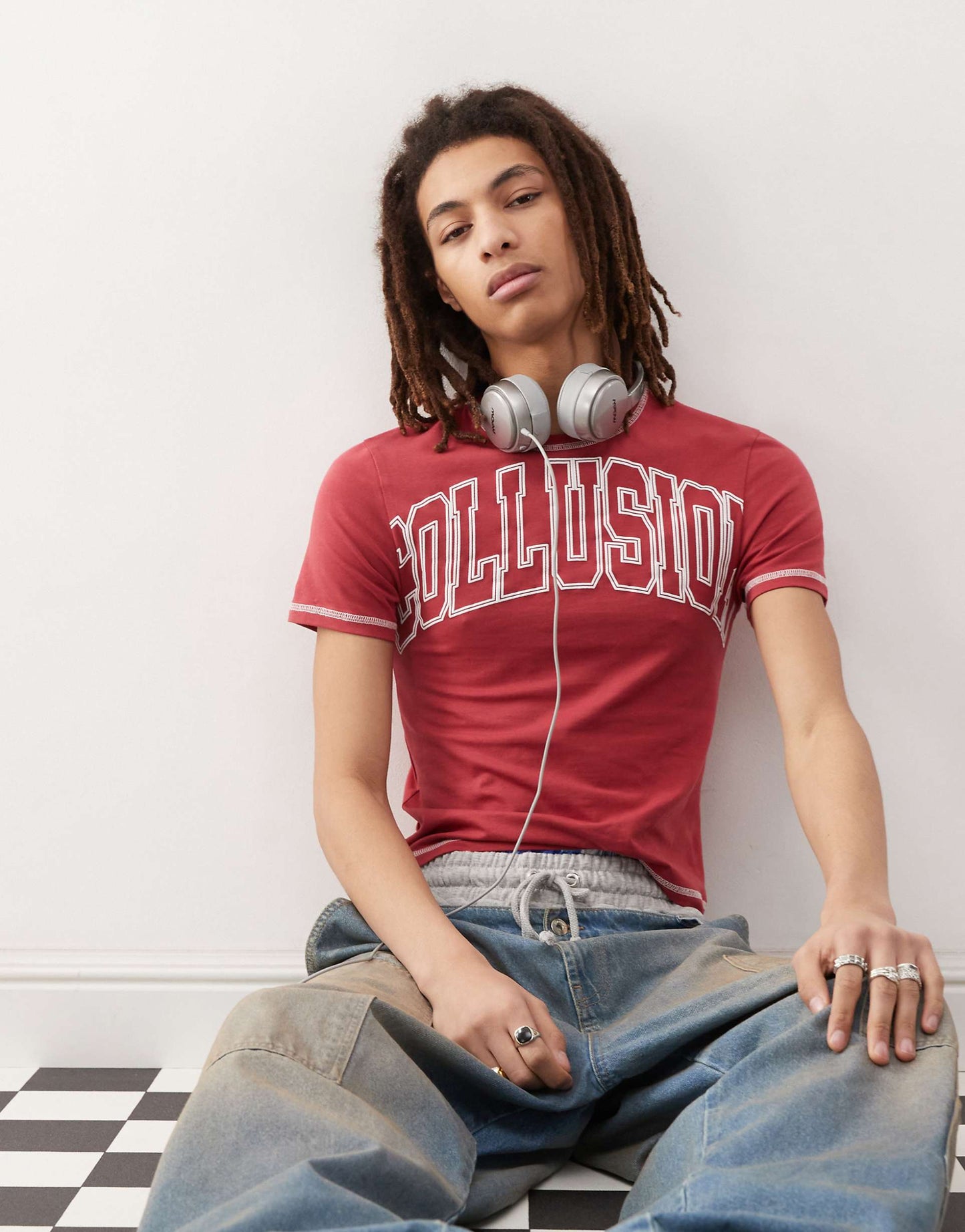 Embroidered Branded T-Shirt