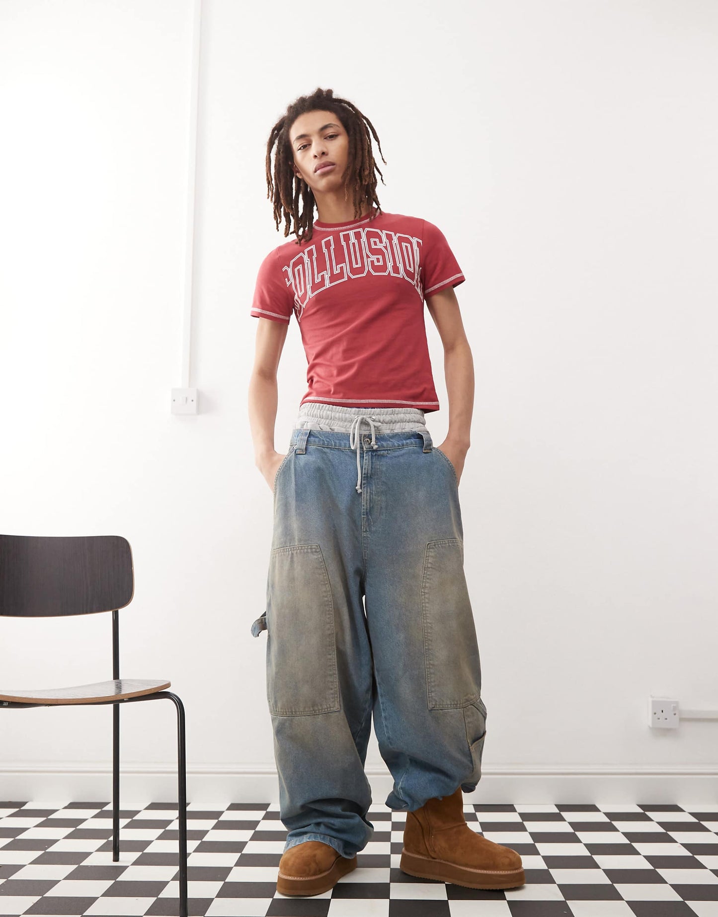 Embroidered Branded T-Shirt