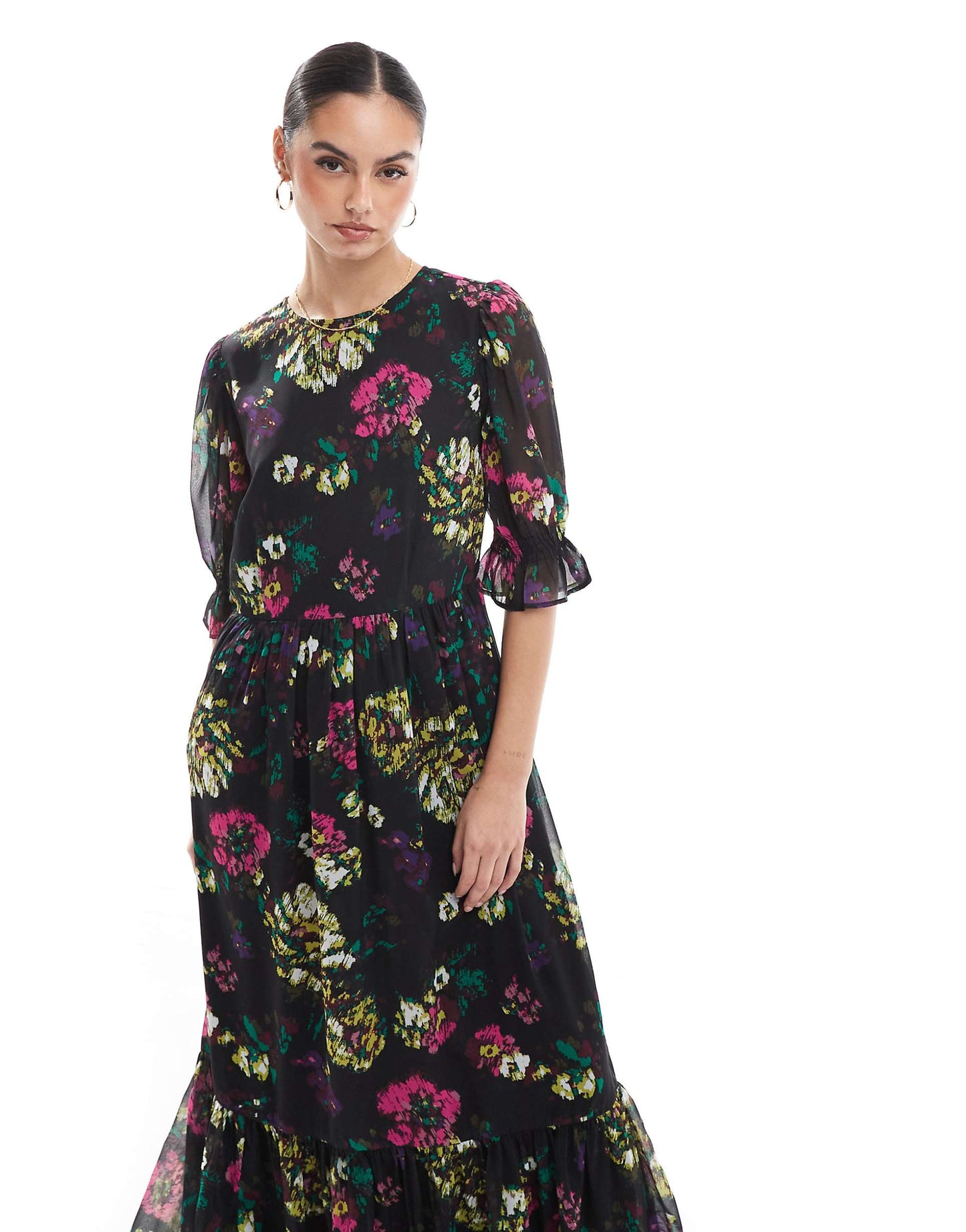 Floral Midaxi Dress