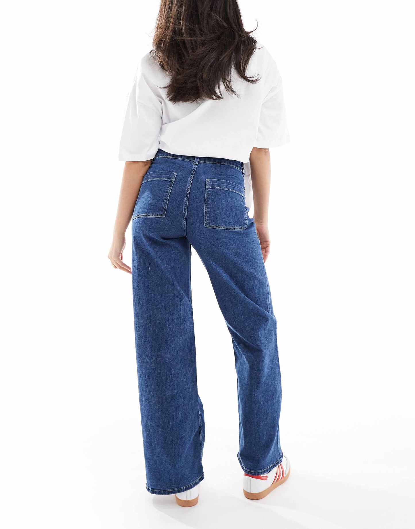 Kayla High Waisted Wide Leg Jeans