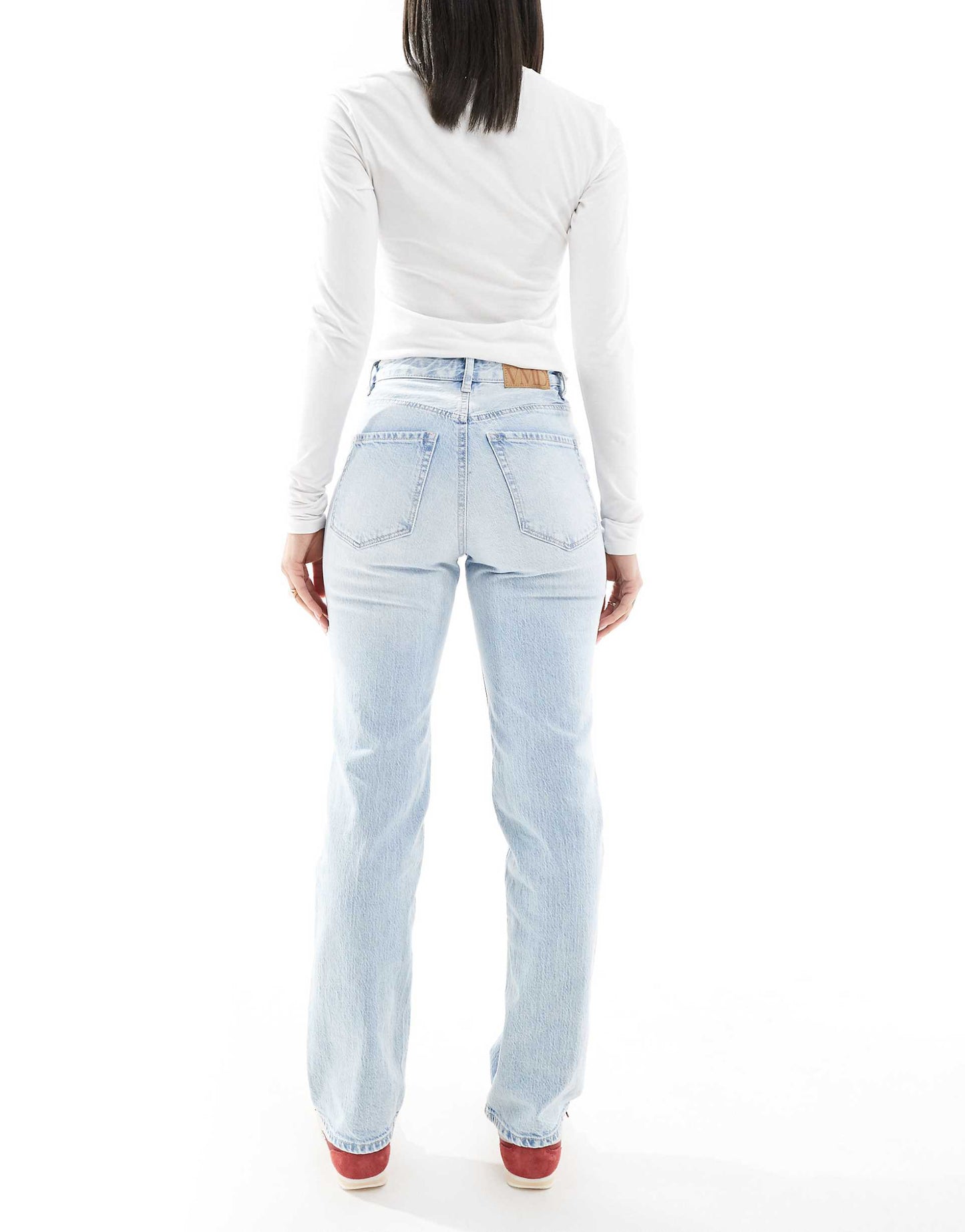 Tessa High Rise Straight Leg Jeans