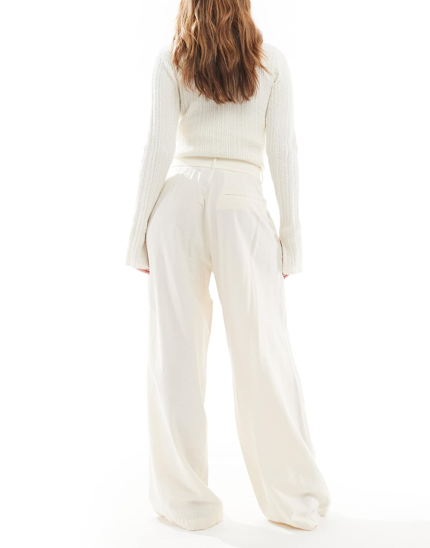 Drapey Tailored Dad Trouser
