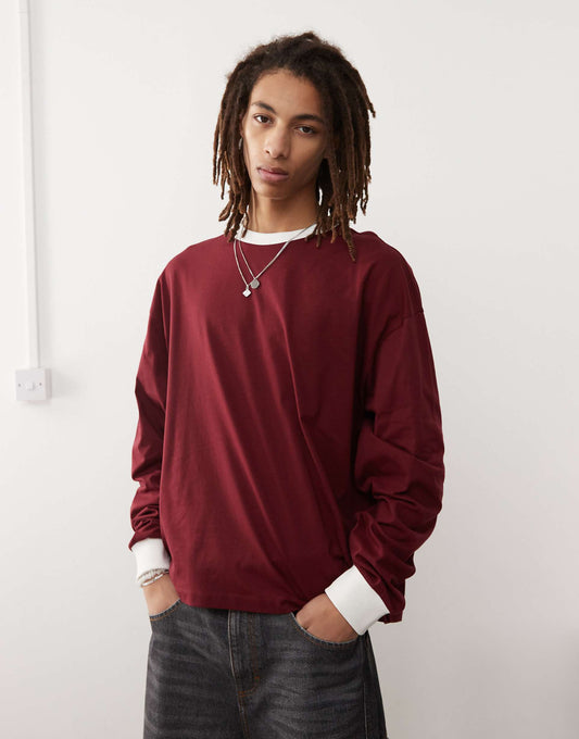 Long Sleeve Contrast Tee