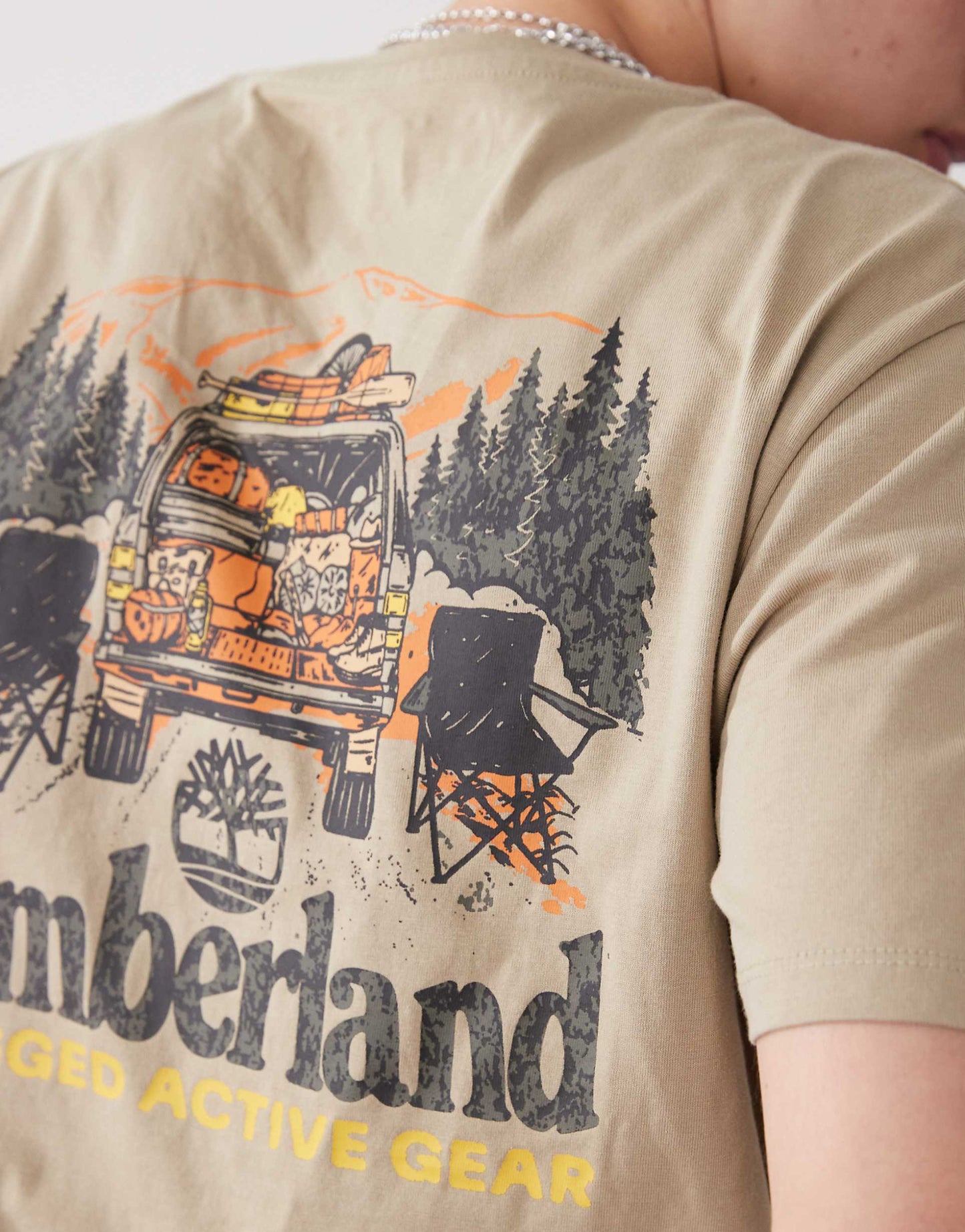 Back On The Road Backprint T-Shirt