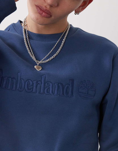 Hampthon Embroidered Chest Logo Sweatshirt