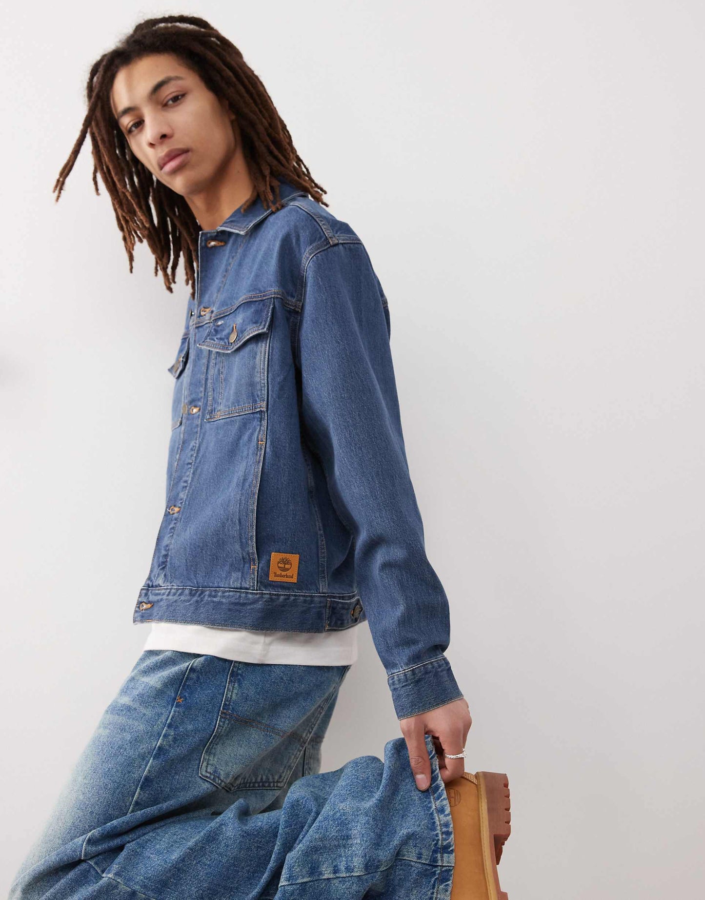 Mid Wash Denim Jacket