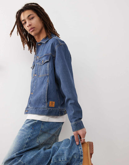 Mid Wash Denim Jacket