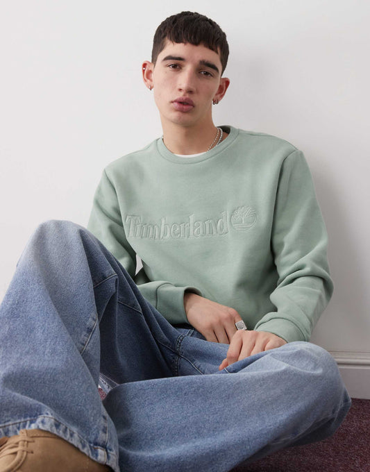 Hampthon Embroidered Chest Logo Sweatshirt