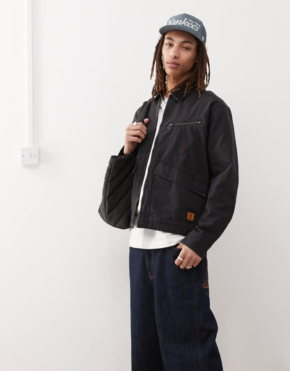 Strafford Washed Canvas Zip Jacket