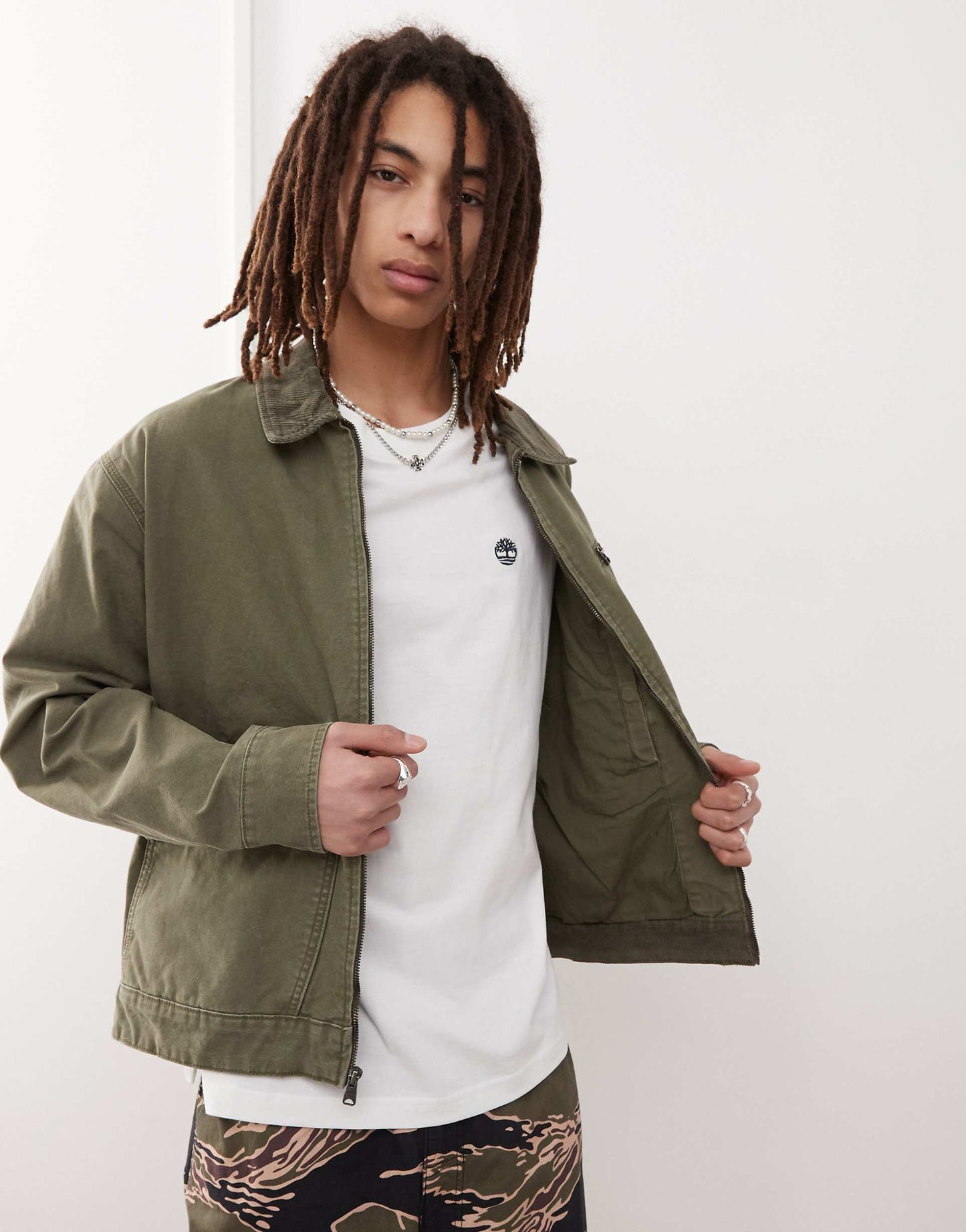 Strafford Washed Canvas Zip Jacket