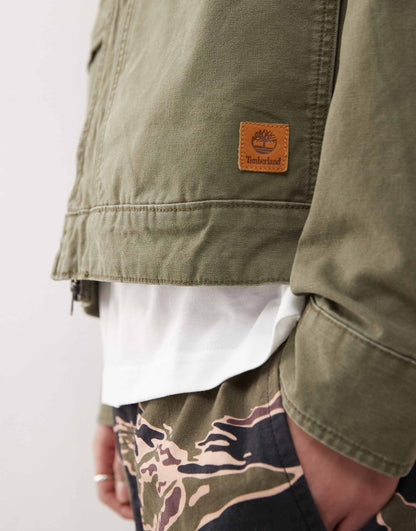 Strafford Washed Canvas Zip Jacket