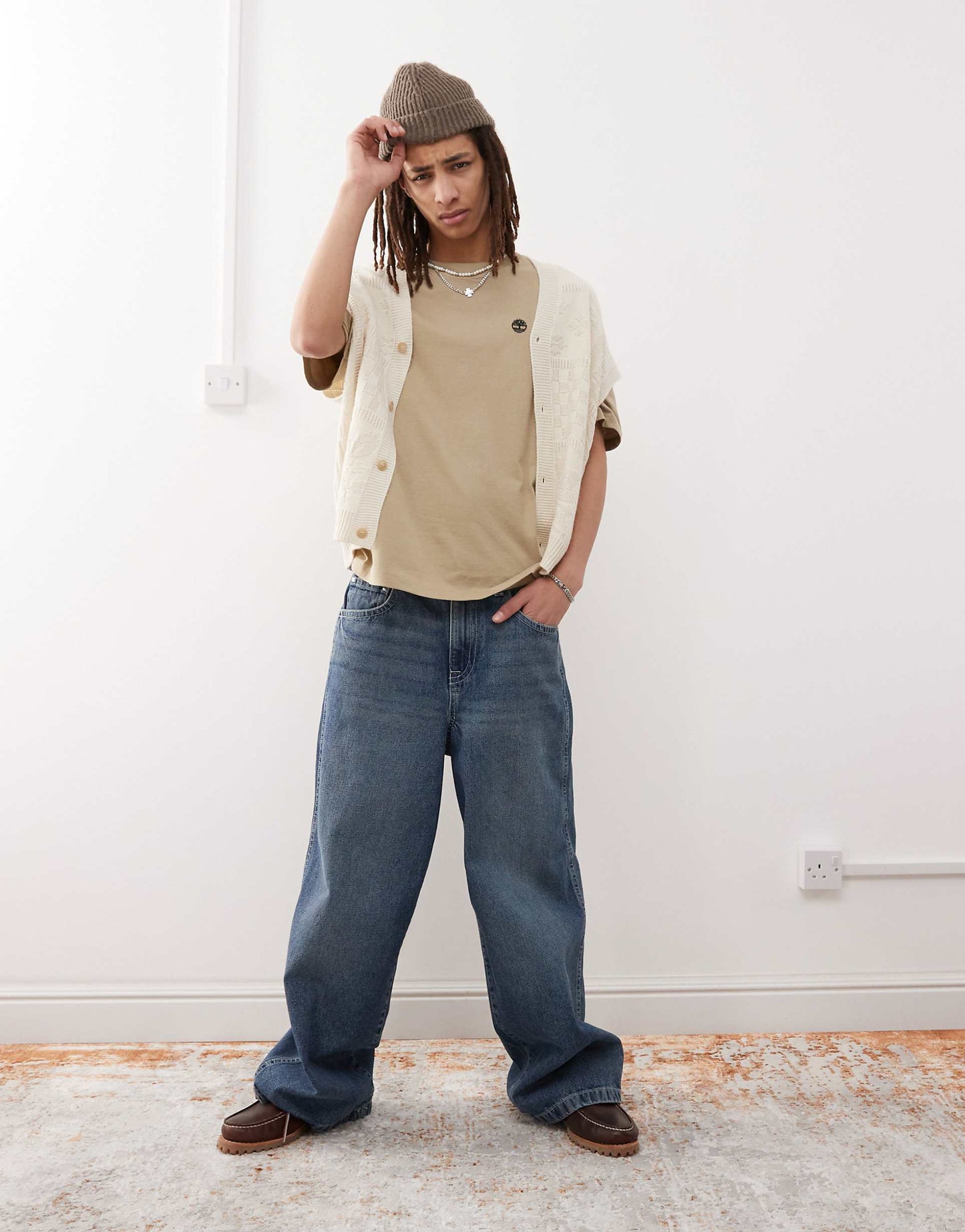 Dunstan River Small Logo Oversized T-Shirt