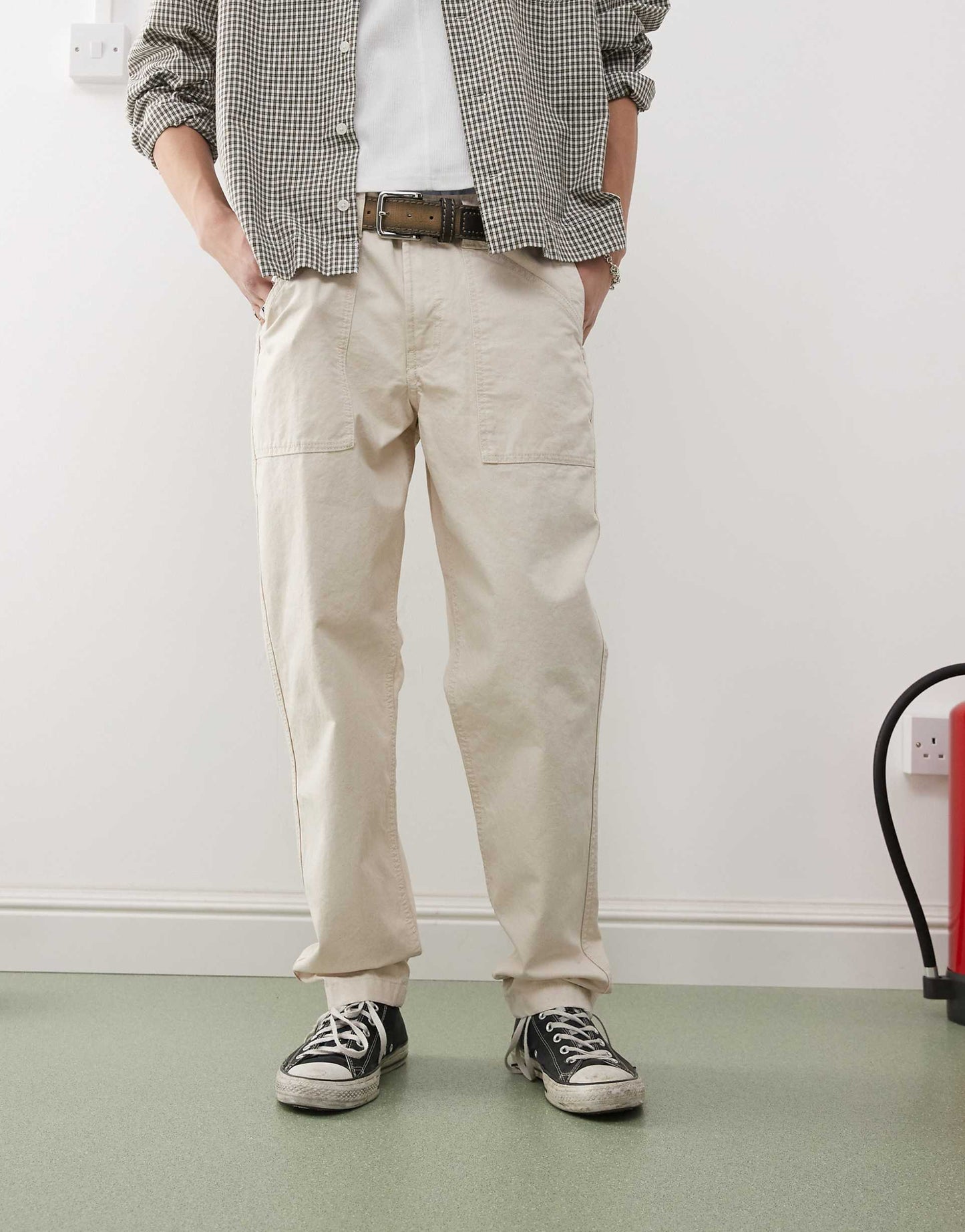 Goffstown Washed Canvas Fatigue Pocket Pants
